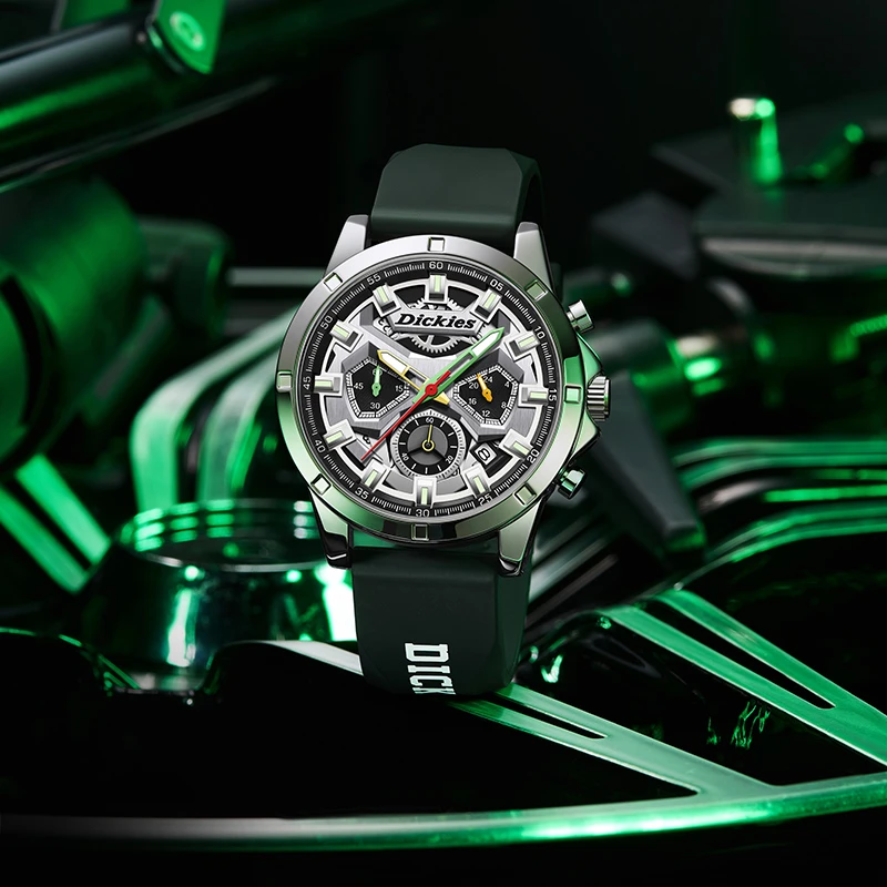 Dickies【竞速】手表男款学生初高中生电子多功能户外男士防水CL643