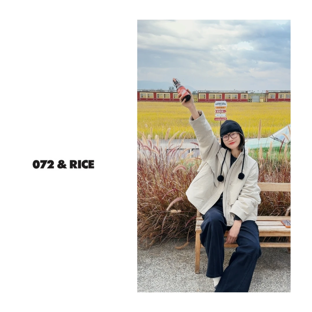 072 & RICE【北海道】亚麻+棉 秋冬休闲拉链长袖羽绒外套 A-32AYS01