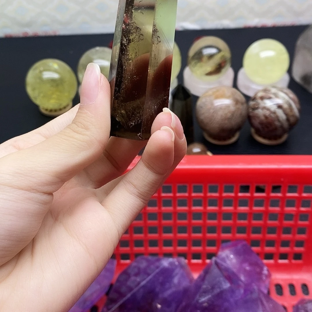 珠宝半成品未镶嵌水晶124水晶石