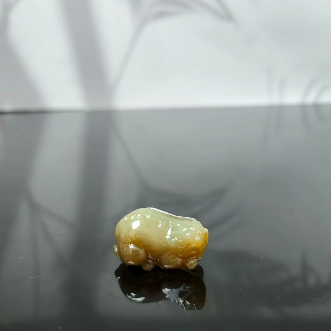 Q和田玉貔貅吊坠0278
