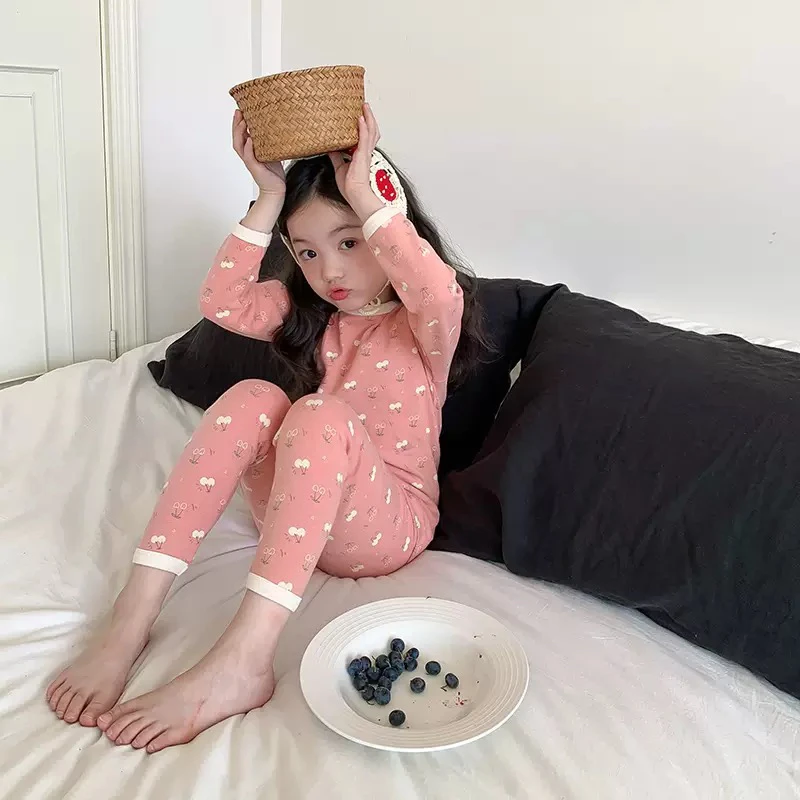 男女宝秋衣秋裤套装