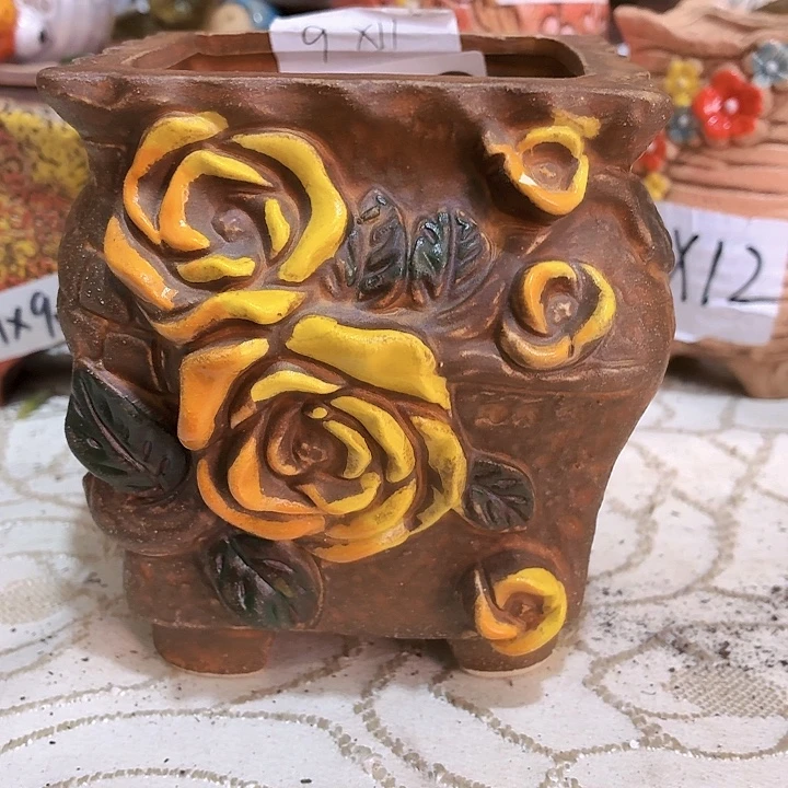 多肉花盆满15包邮