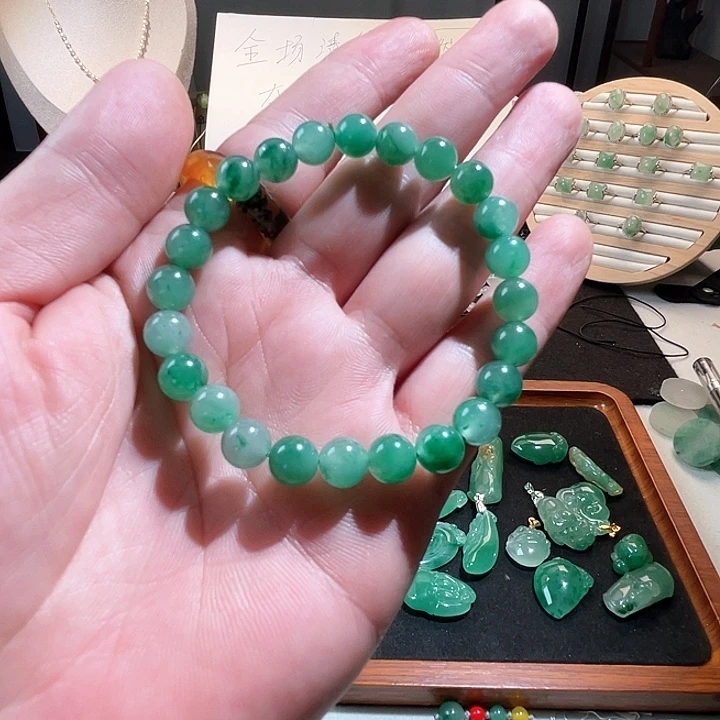 未镶嵌手串石英质玉