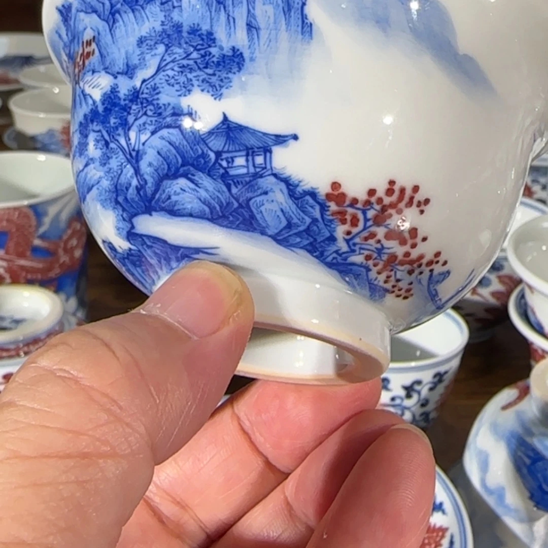 景德镇陶瓷原矿茶具