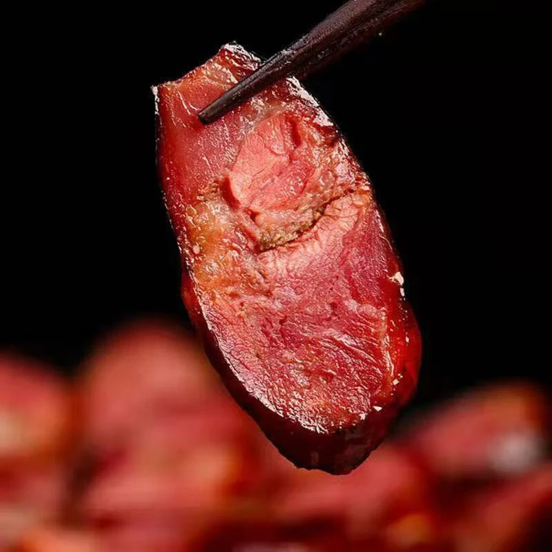 【现场称重】农家柏树枝烟熏腊肠AH