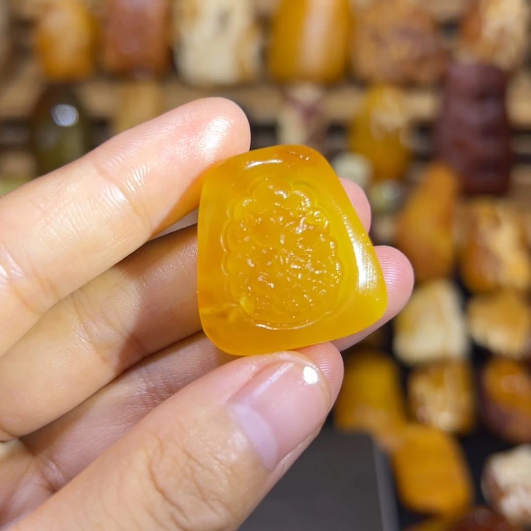 琥珀未镶嵌裸石琥珀蜜蜡