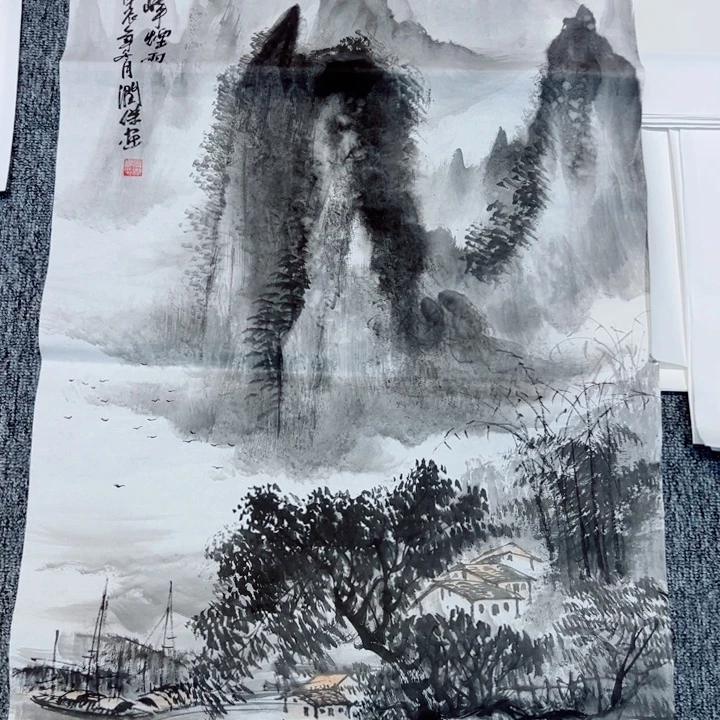 手绘作品今天下午放漏出