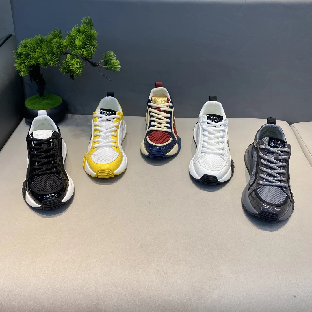 夏季时尚休闲鞋休闲风透气拼色运动休闲鞋男鞋