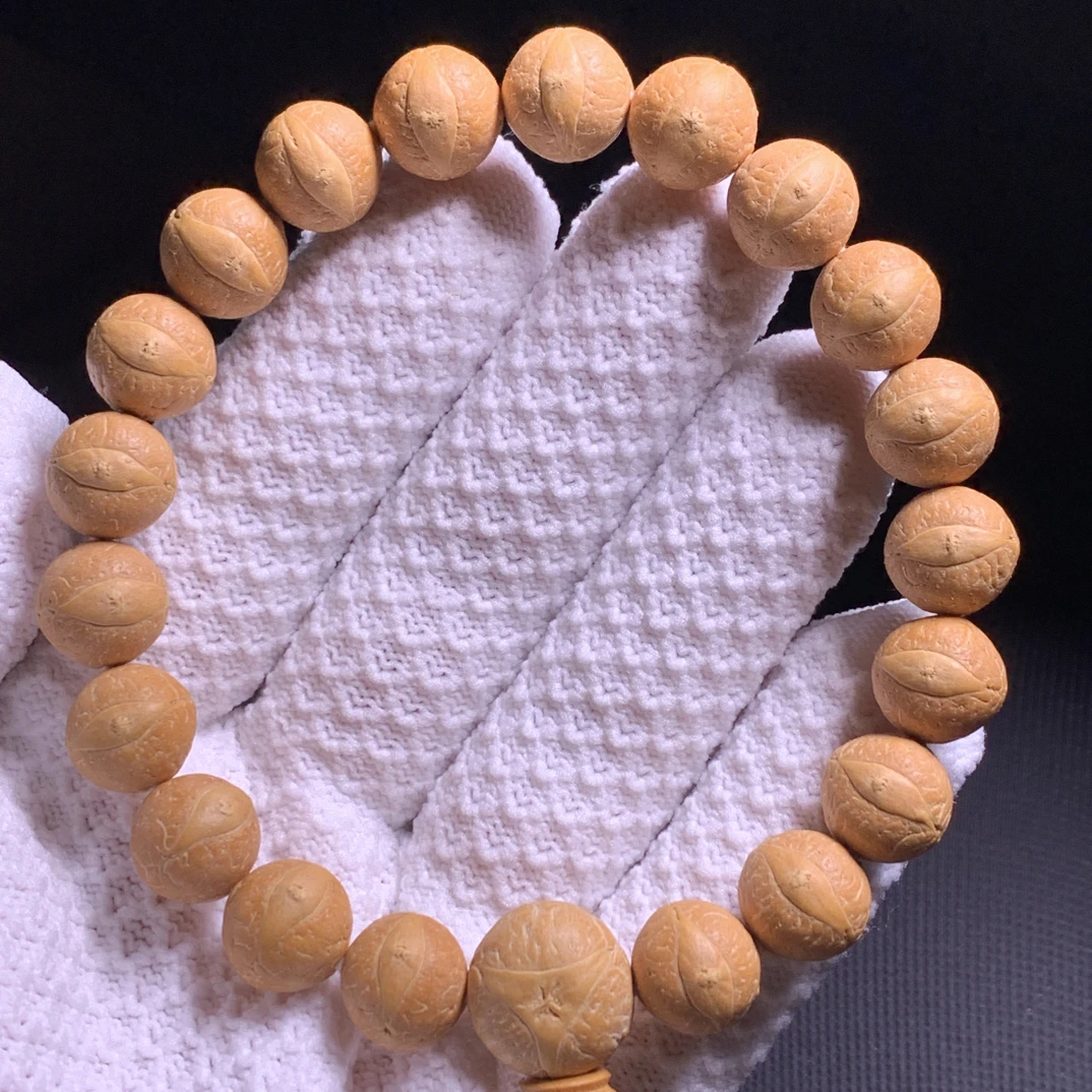 头貨13mm毕业级尼泊尔凤眼菩提，黄皮油籽，大眼睛，油性好