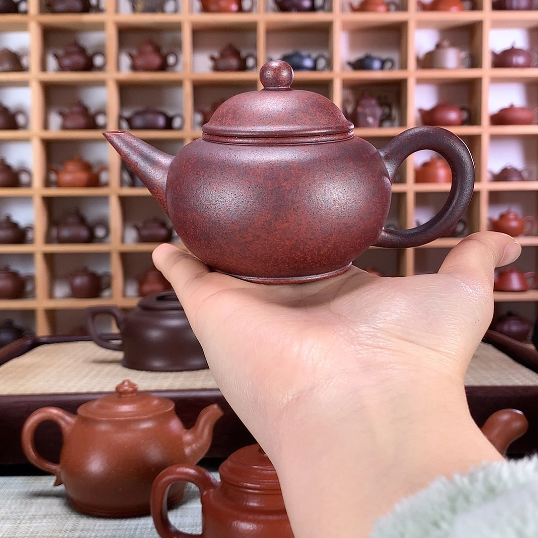 柴烧水平紫砂紫砂壶手工制作