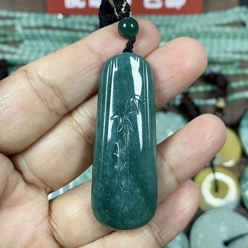 【闪购商品】翡翠颈饰未镶嵌玉吊坠翡翠玉节节高