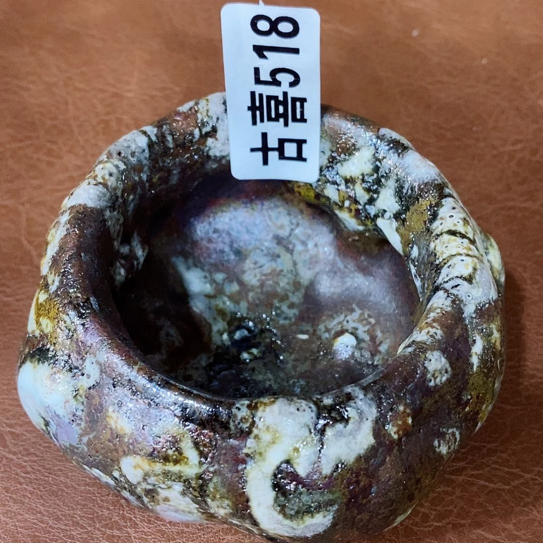 粗陶柴烧志野茶器