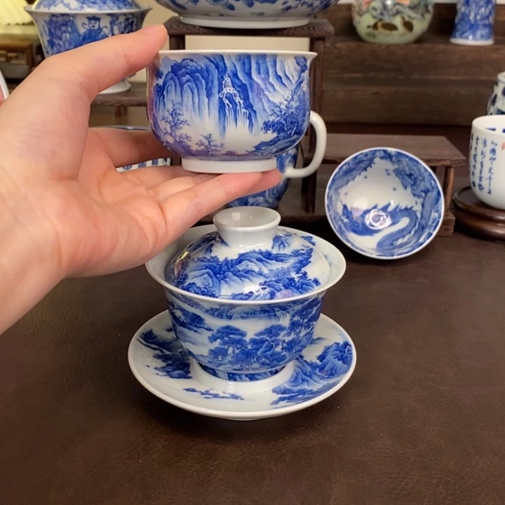 景德镇陶瓷手工手绘