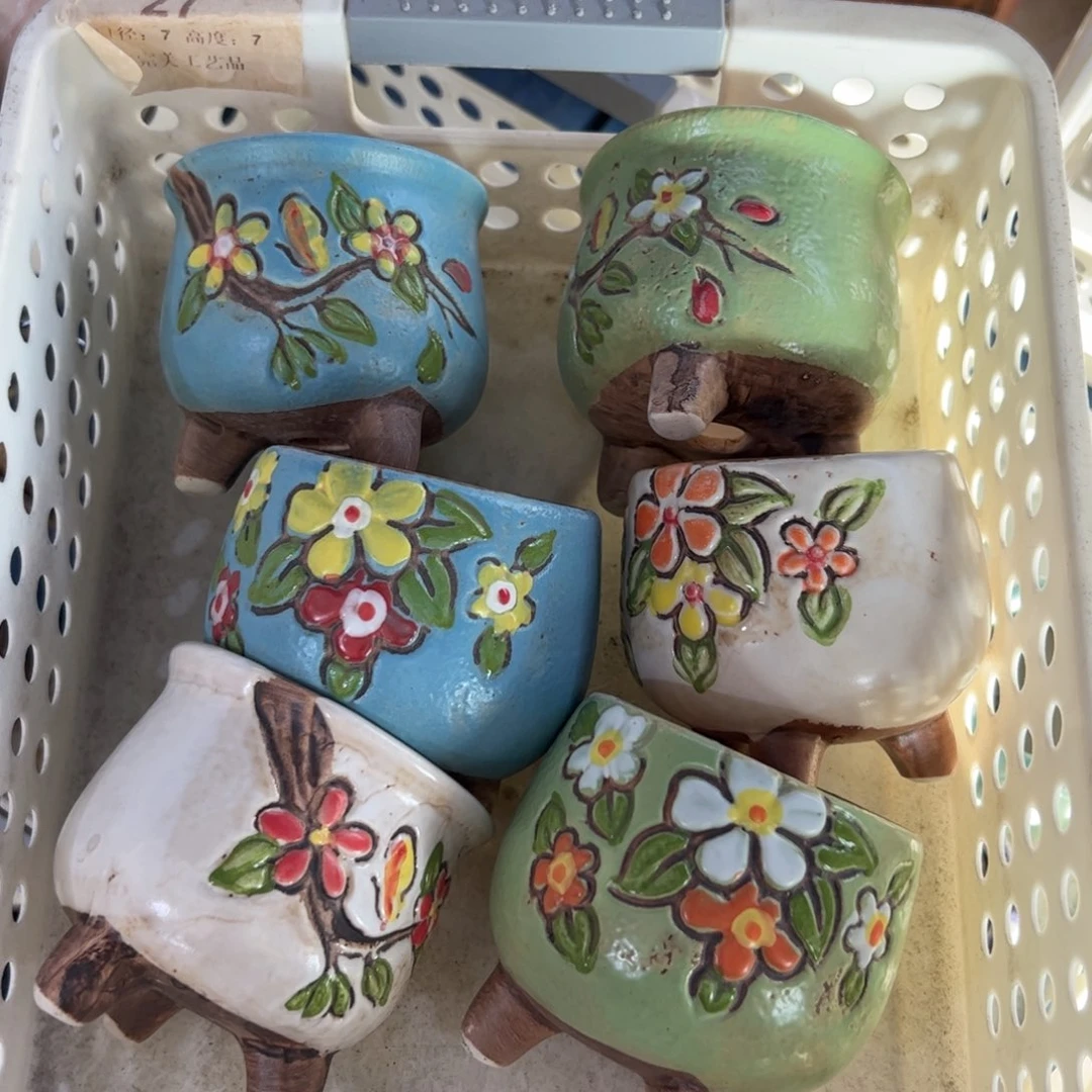 陶瓷多肉小花盆@@27