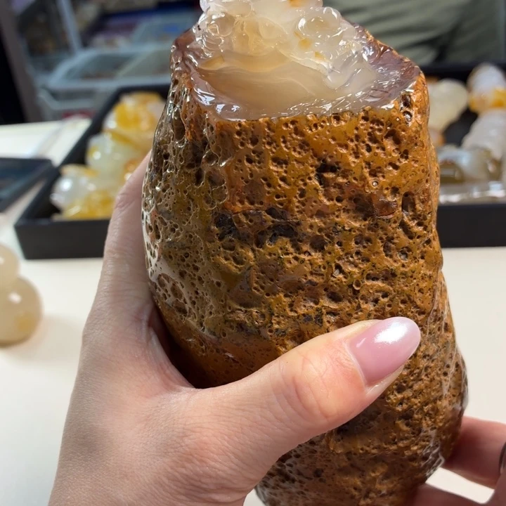 玛瑙/玉髓吊坠(不含链)未镶嵌