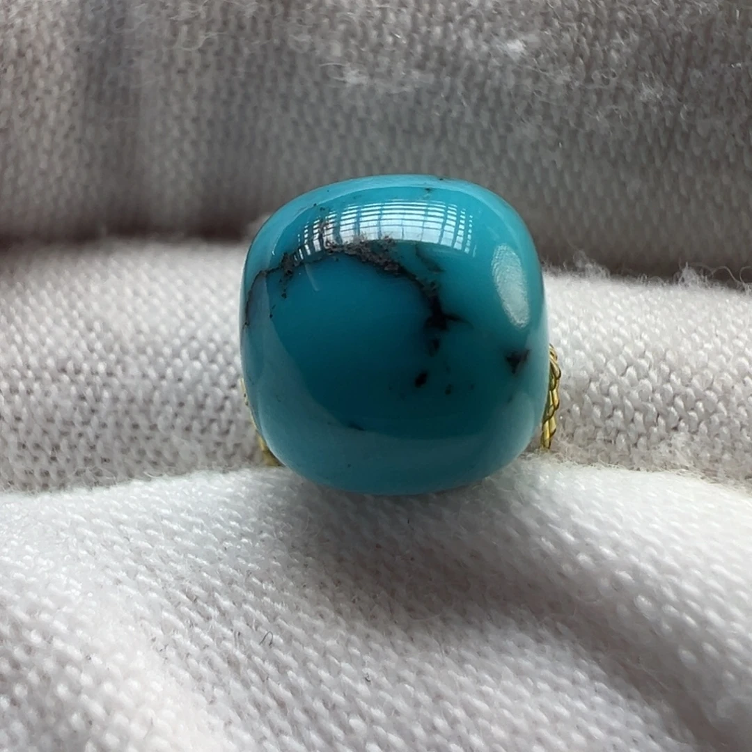 绿松石未镶嵌配饰8.3×7.7