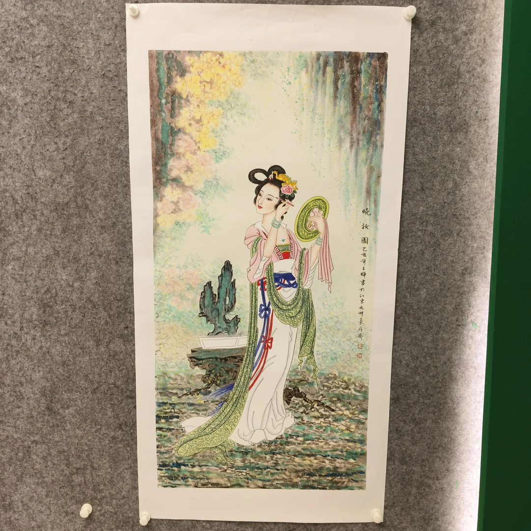 王辉-8平尺-国画作品-工笔人物