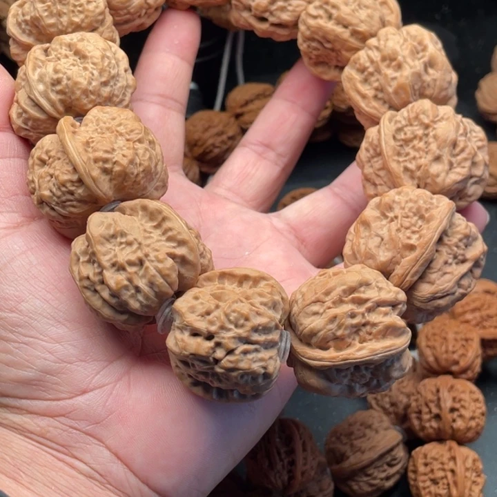 文玩核桃吊坠送**对4蛤蟆头