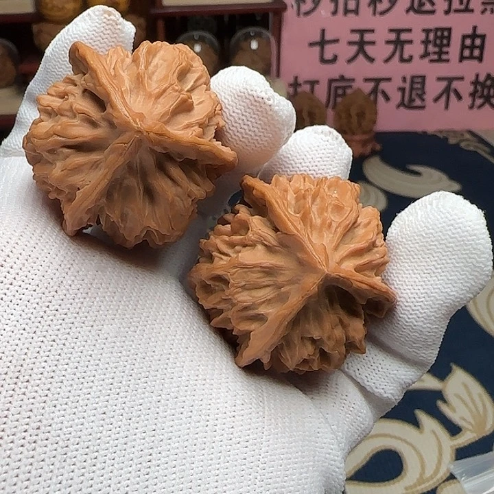桃核吊坠全品帝王三棱41尺头货无药