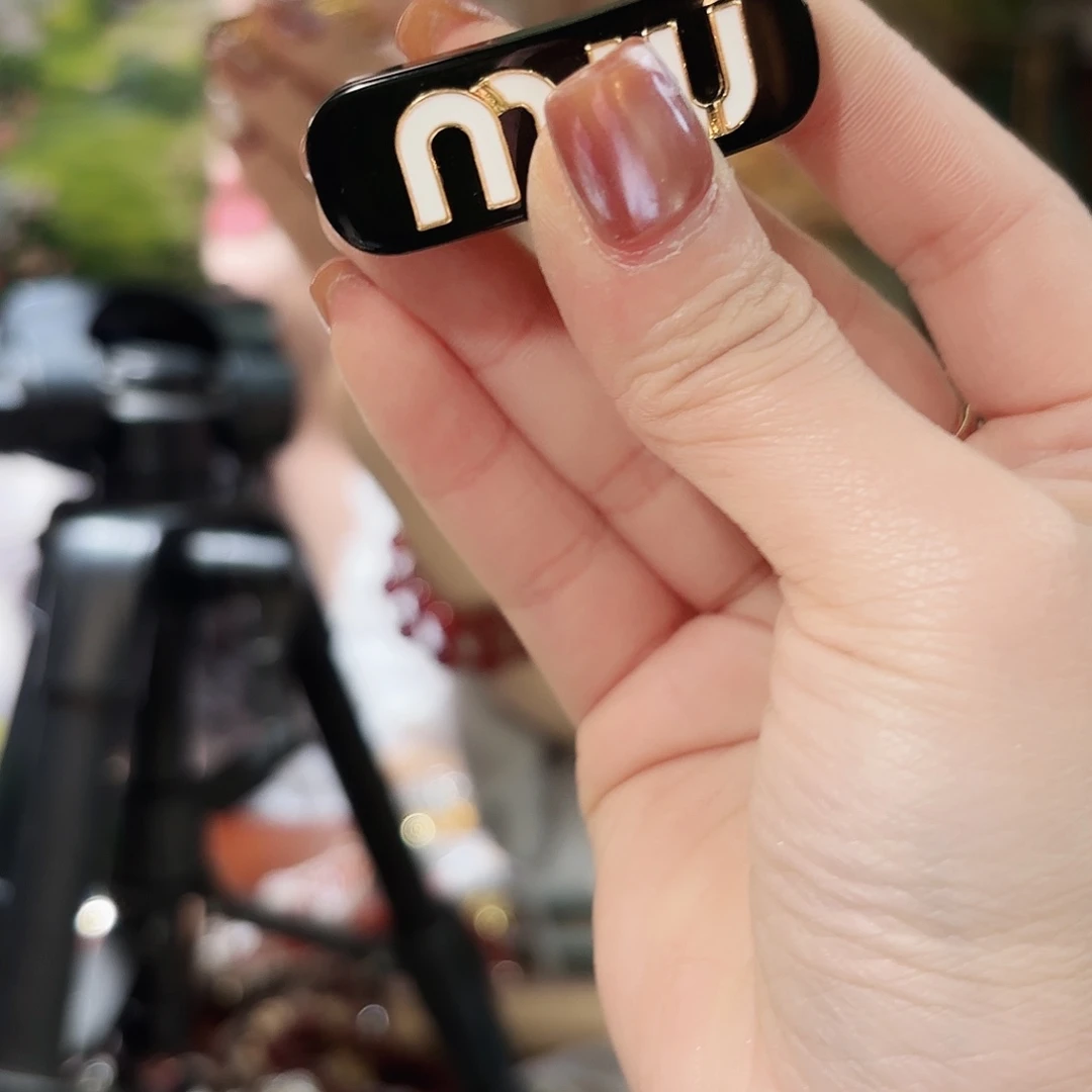 琉璃纯铜合金发夹