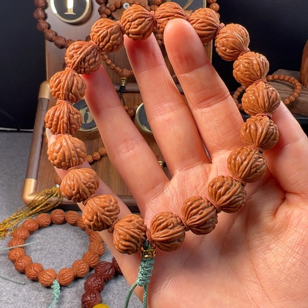 吊坠桃核15野生金豆