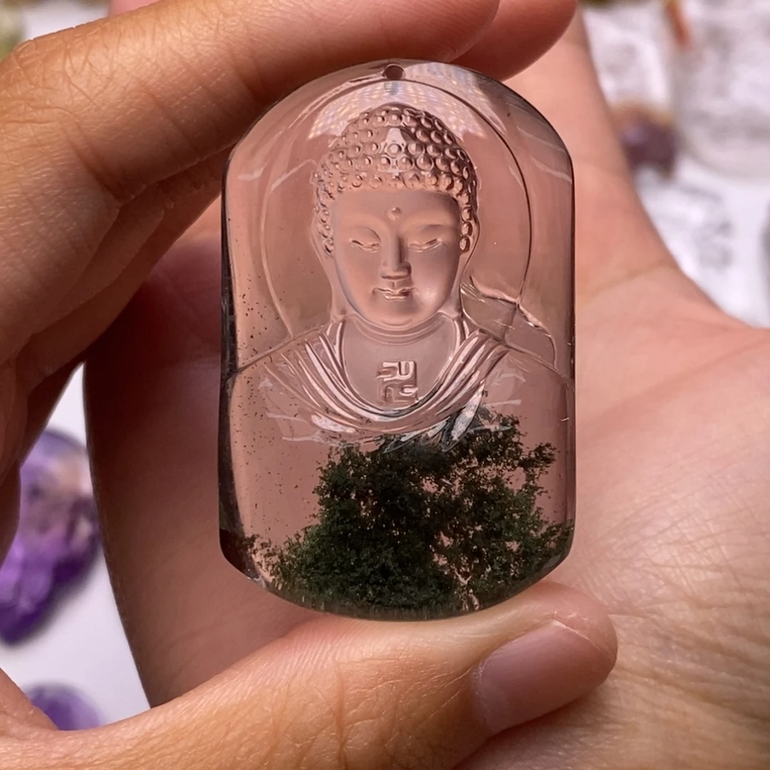 人***须颈饰未镶嵌水晶定制