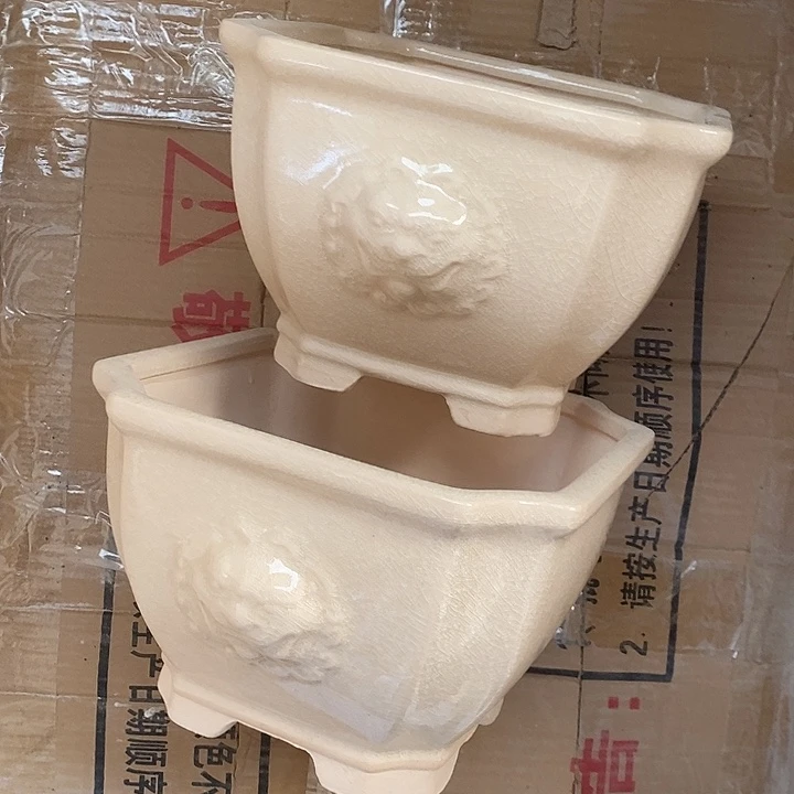 宜兴粗陶紫砂花盆55