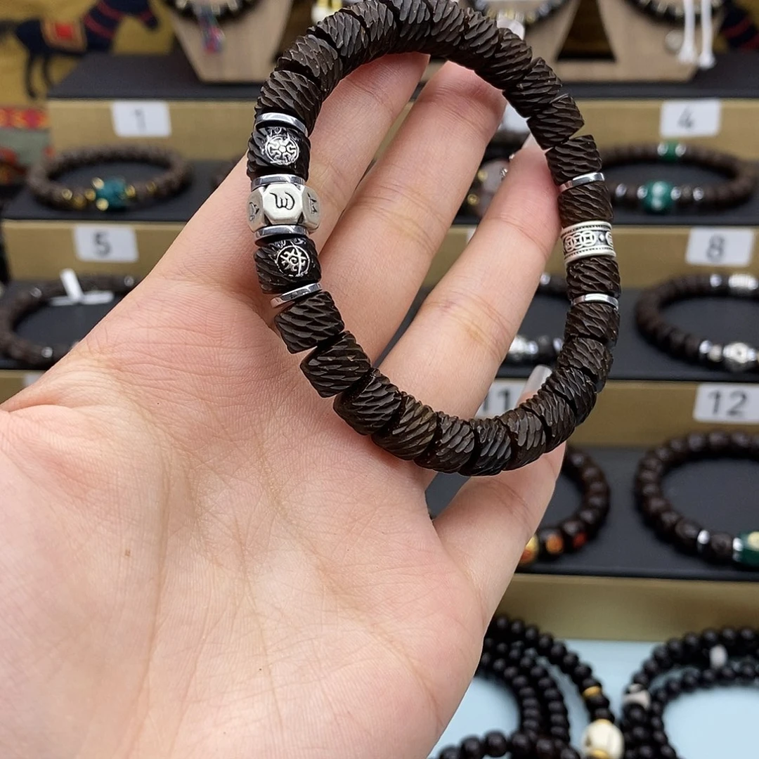 張***ღ椰蒂手串原生态9*7