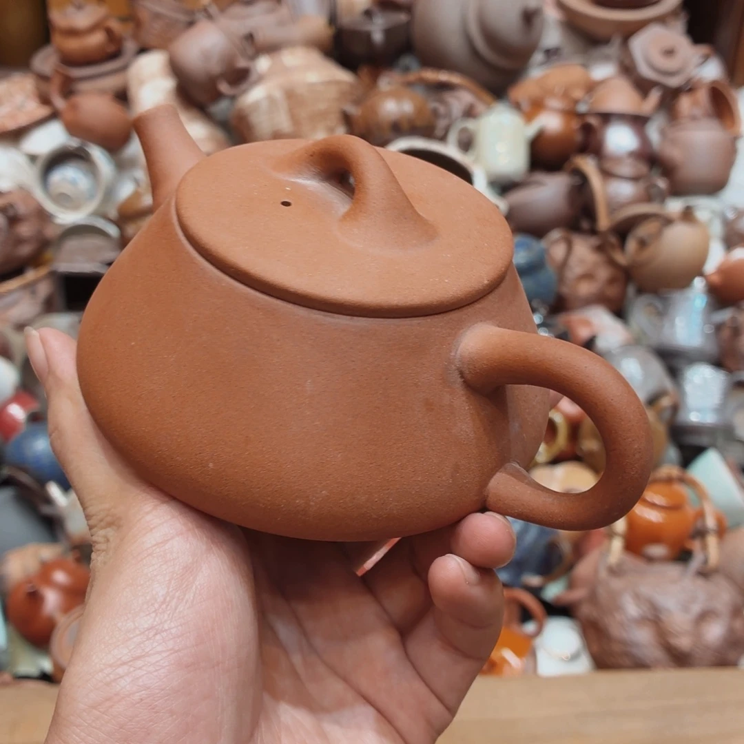 柴烧老岩泥高温茶器皿