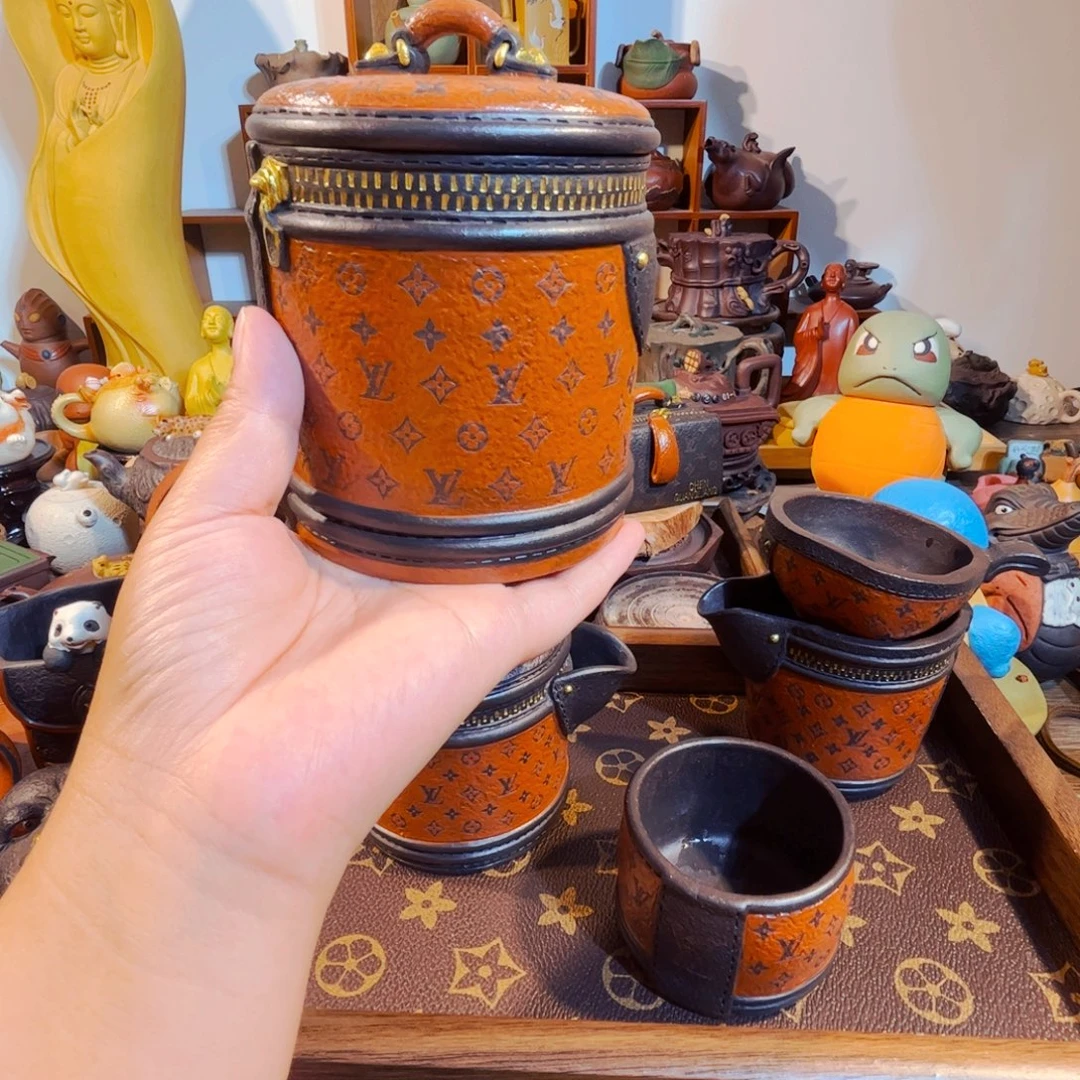 河***司紫砂茶叶盒纯手工制作过程就是