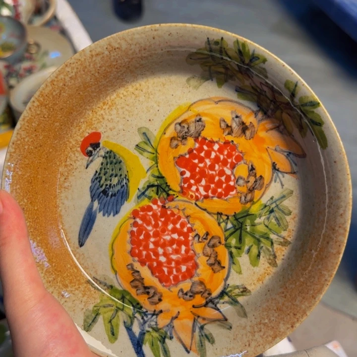 瓷片景德镇陶瓷手工手绘