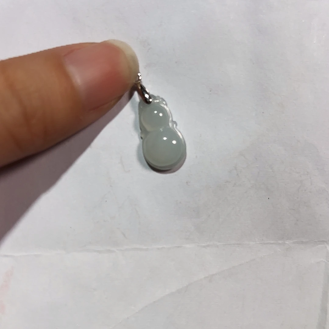 翡翠银S925镶嵌颈饰