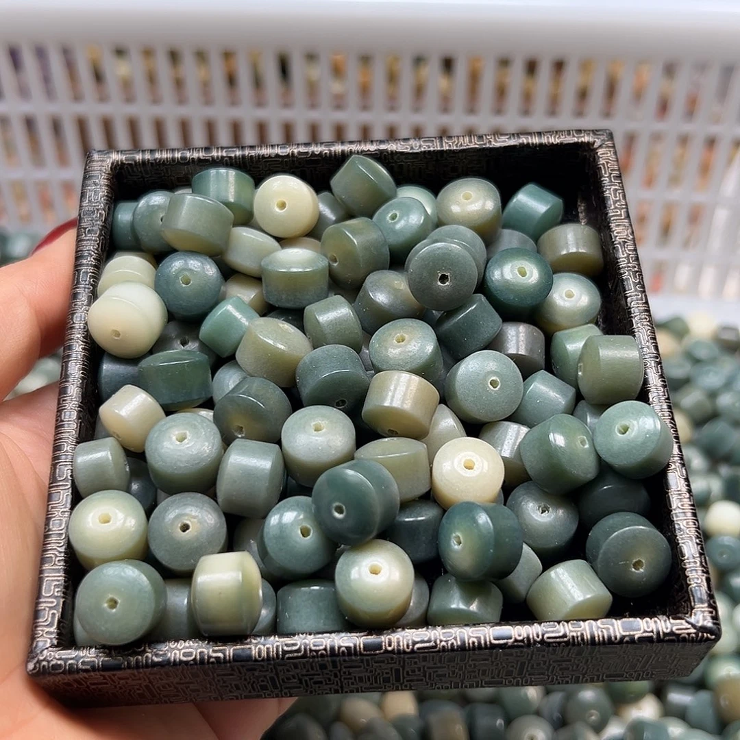 手串菩提根/象牙果微瑕12变色金轮110颗