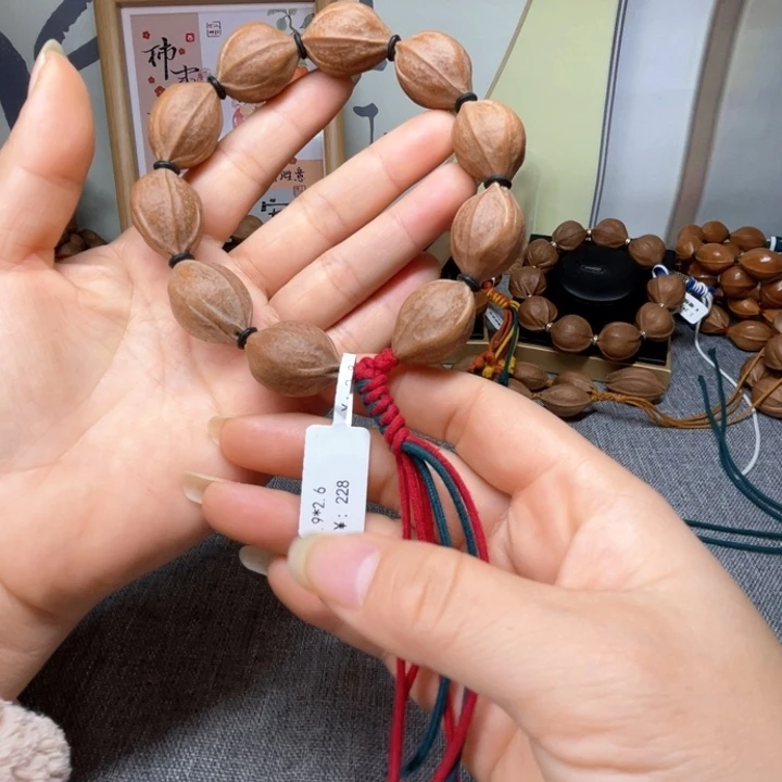 橄榄核手串/手链张**?梅林铁核19.26
