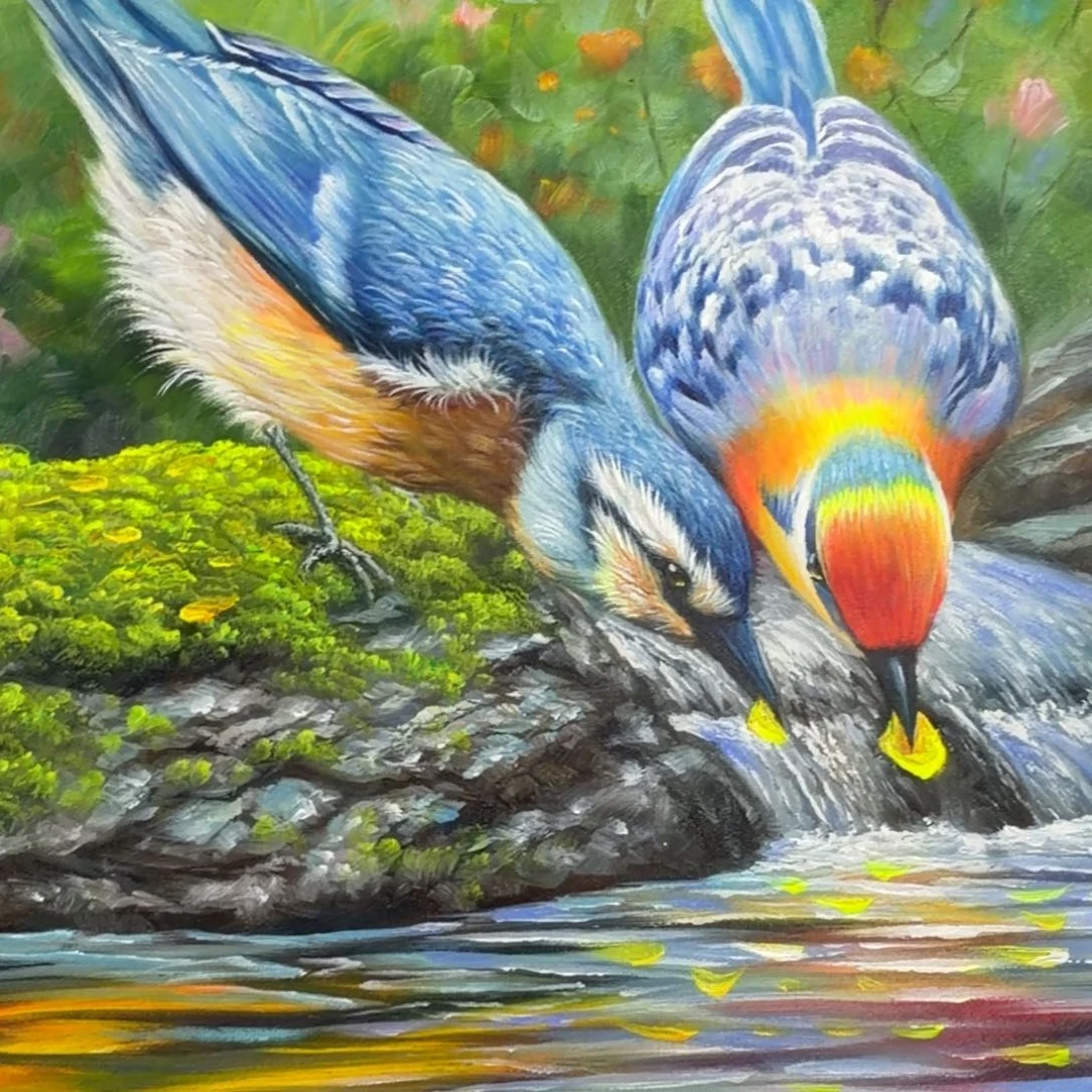 油画你是谁啊你说的