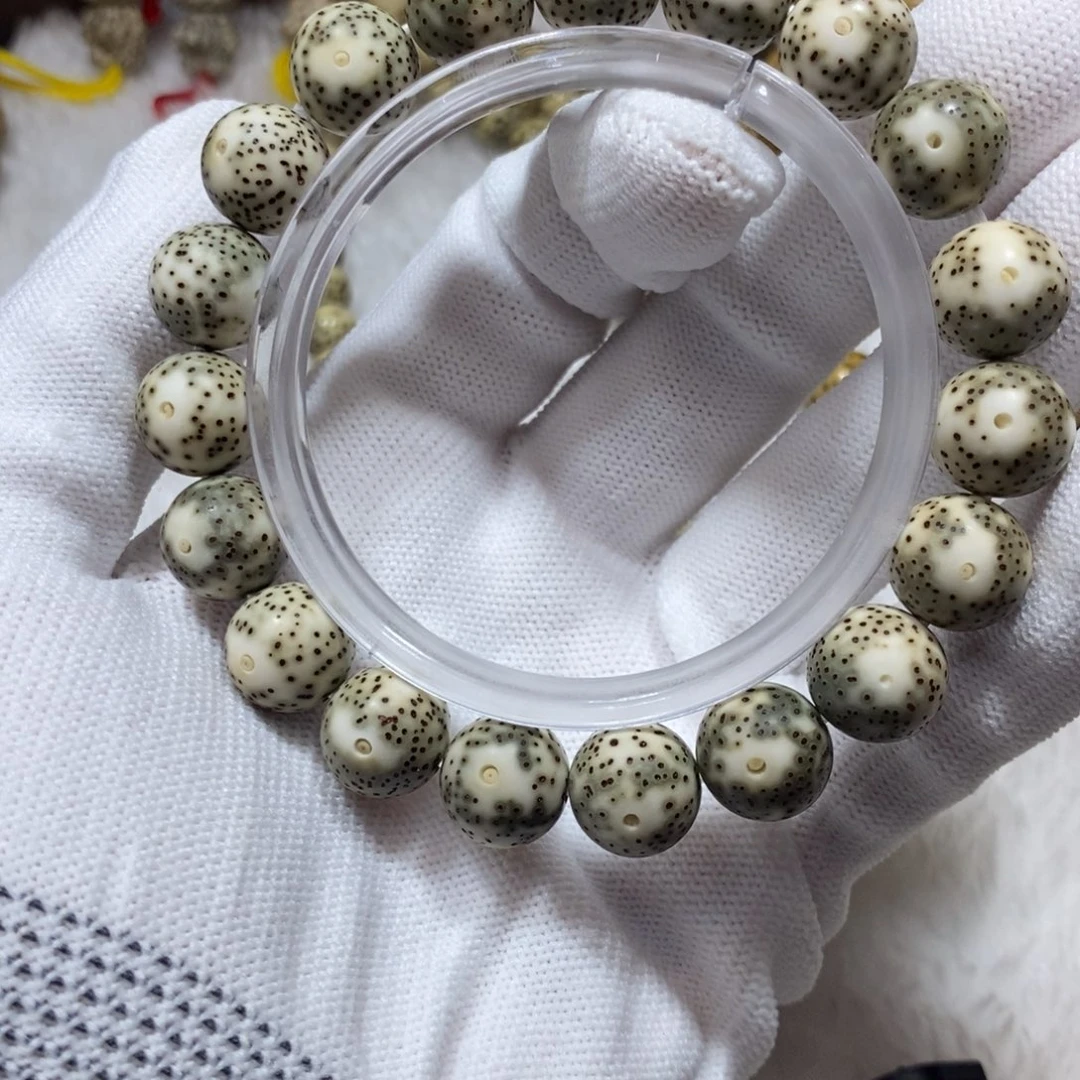 星月菩提手串青花瓷12圆