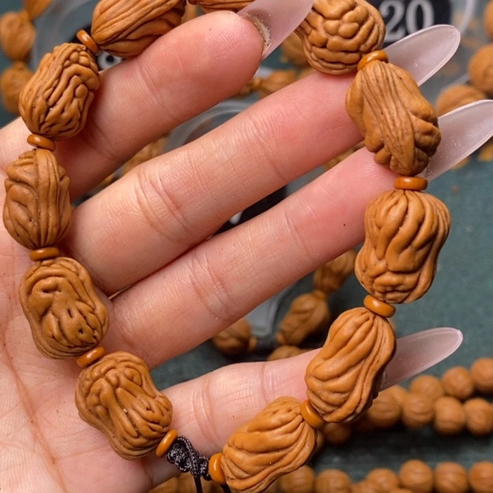 桃核吊坠秦岭龙纹桃核1