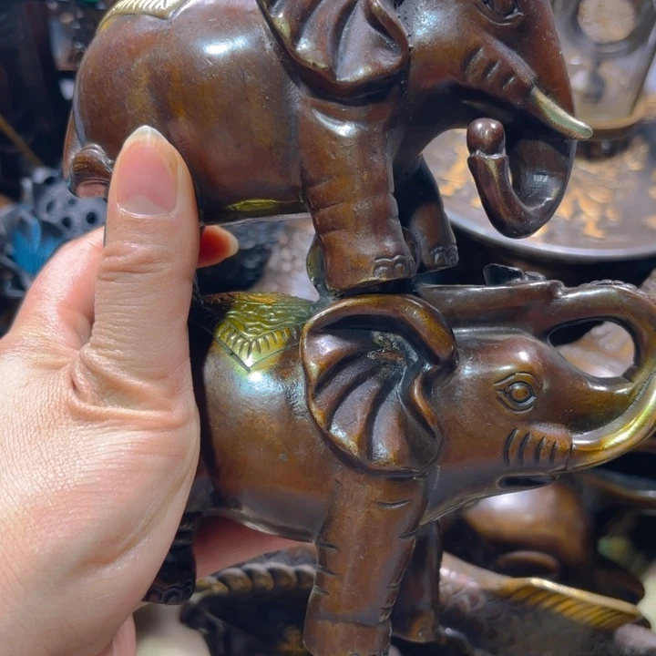 铜器摆件收收藏藏