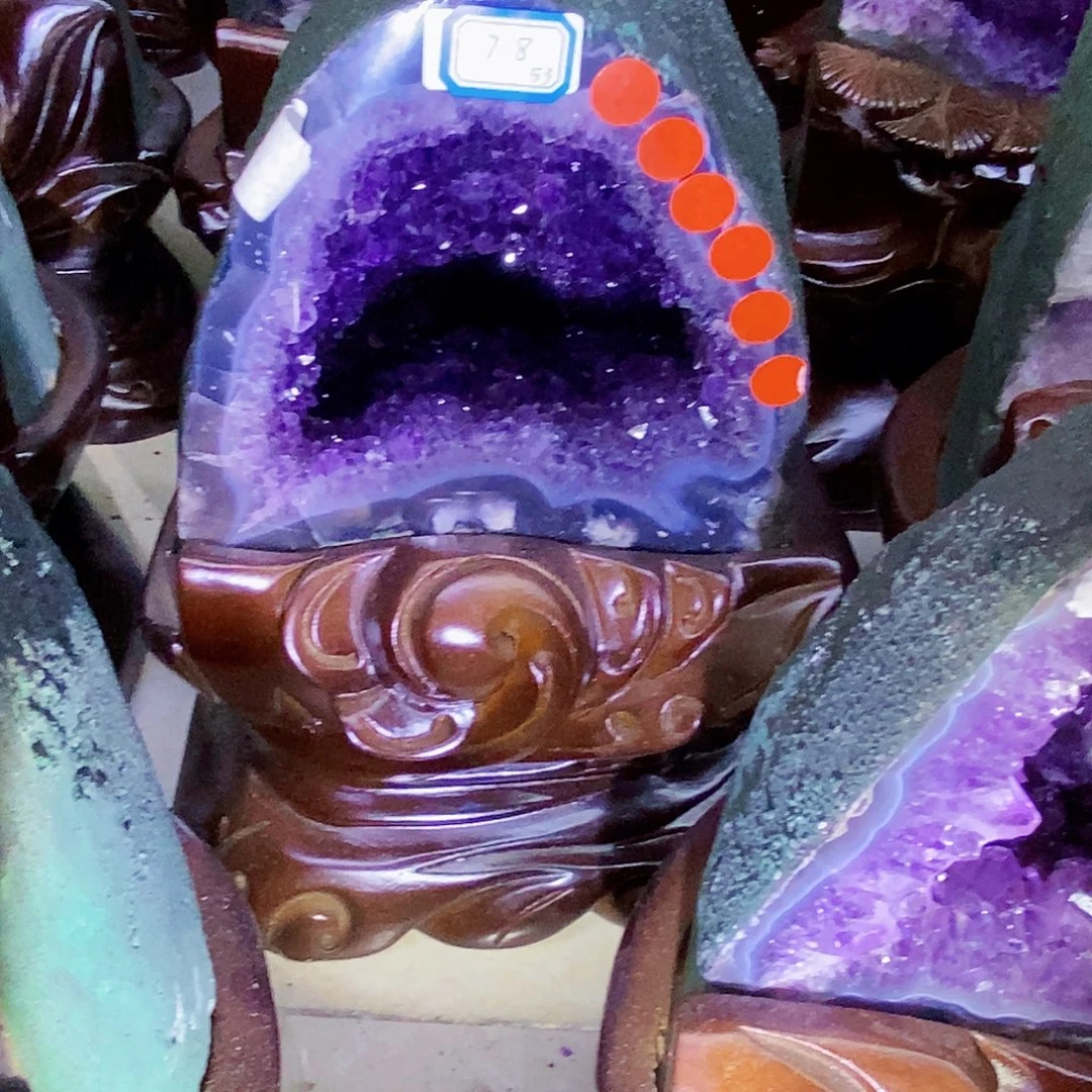 紫晶大型摆件（非配饰）未镶嵌小潘