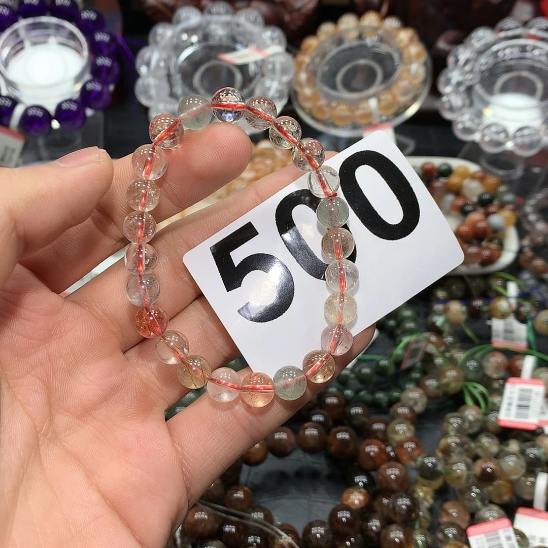 长石手链未镶嵌天然