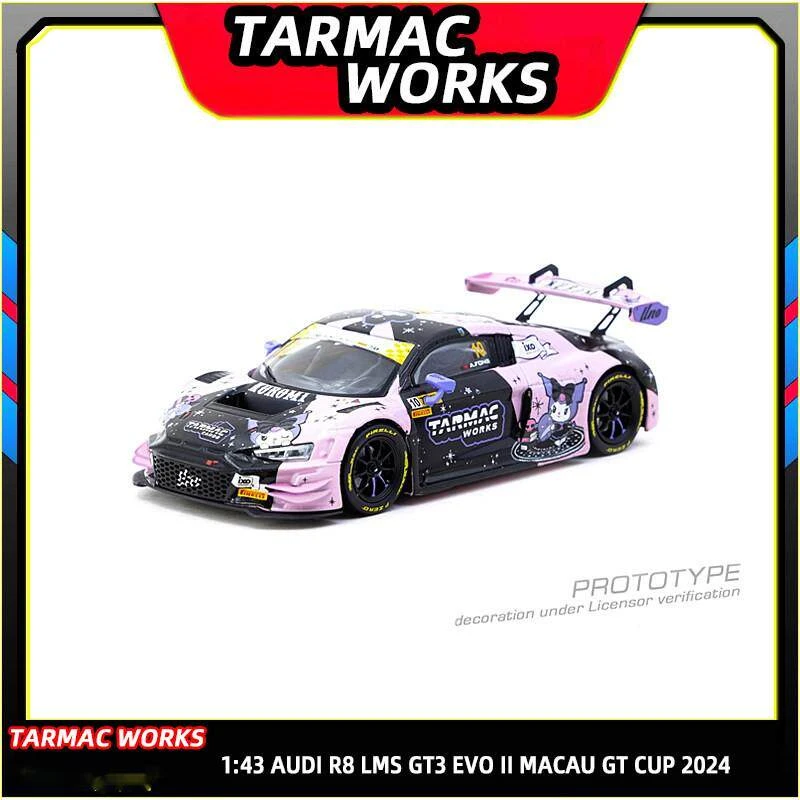 现货 TW 1:43 奥迪Audi R8 LMS GT3 evo 2024 库洛米合金车模型