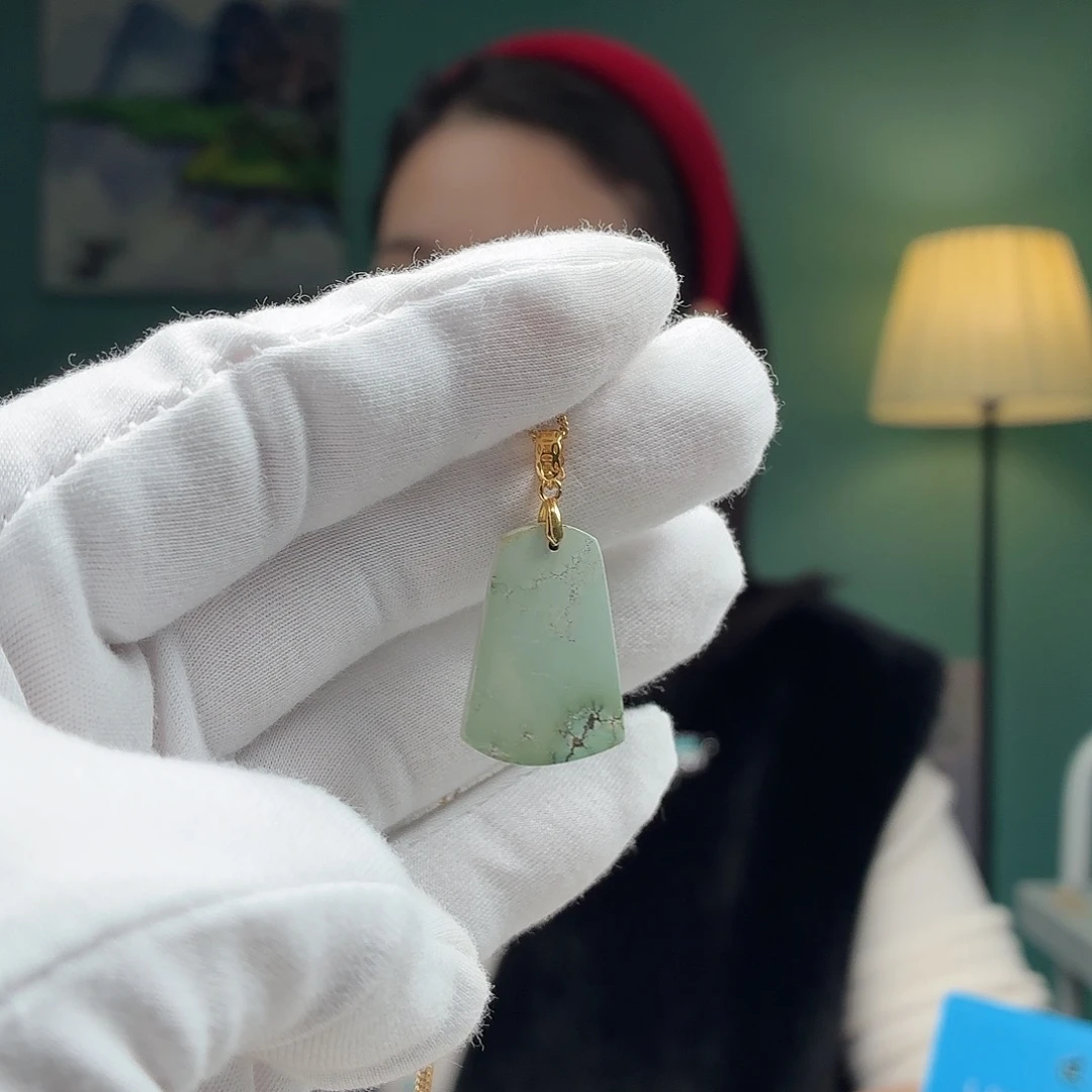 绿松石银S925镶嵌珠宝奇石