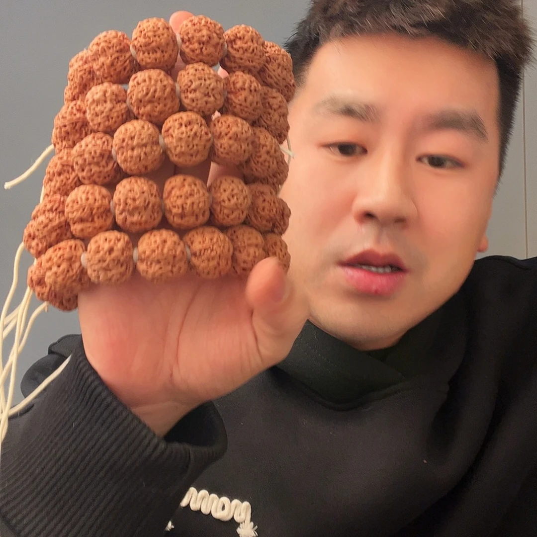 金刚菩提吊坠正红皮古龙梅花蜂王24m587