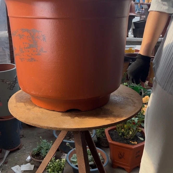 宜兴紫砂花盆花盆41平海