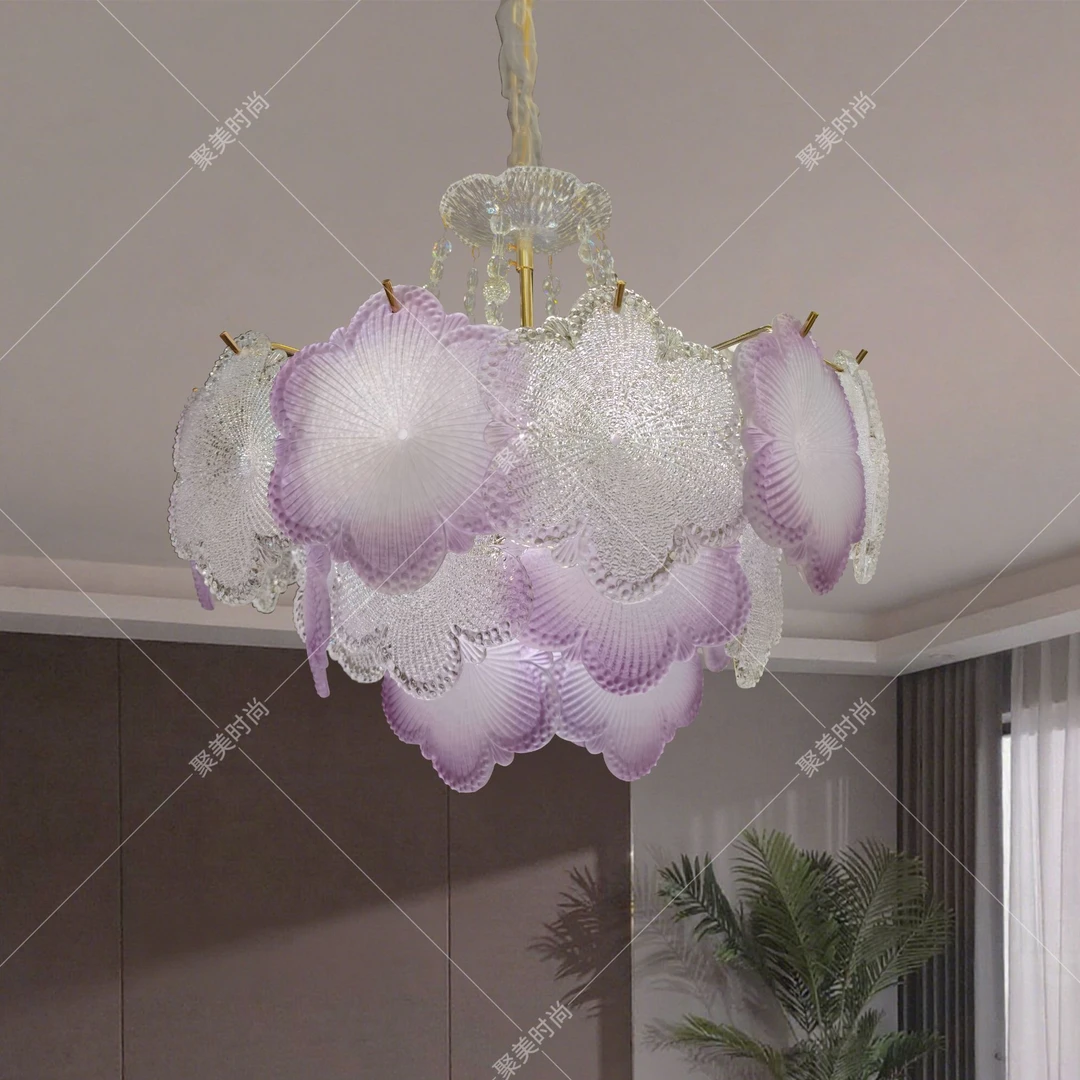 【聚美时尚】法式轻奢主卧书房浪漫温馨创意花瓣