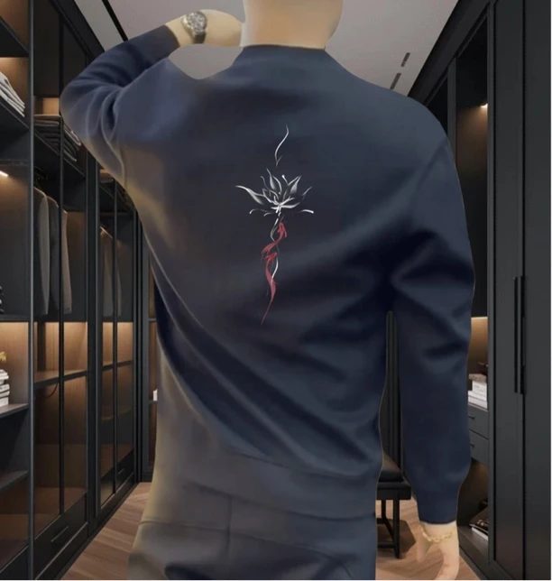 男装秋季款爆款2025新款加绒卫衣男孩子青少年秋冬男装上衣时尚