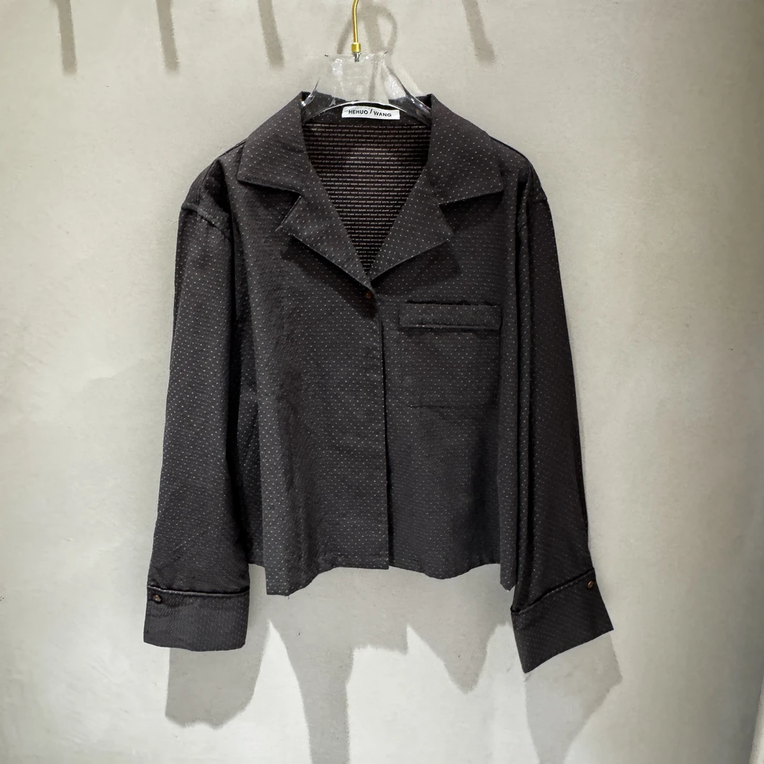 芝麻点睡衣类型上衣