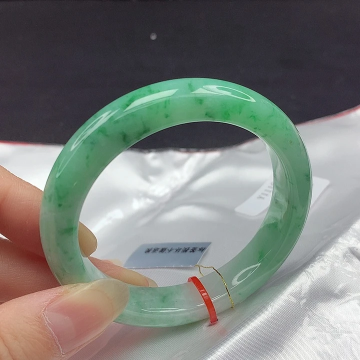 未镶嵌手镯翡翠54圈+031