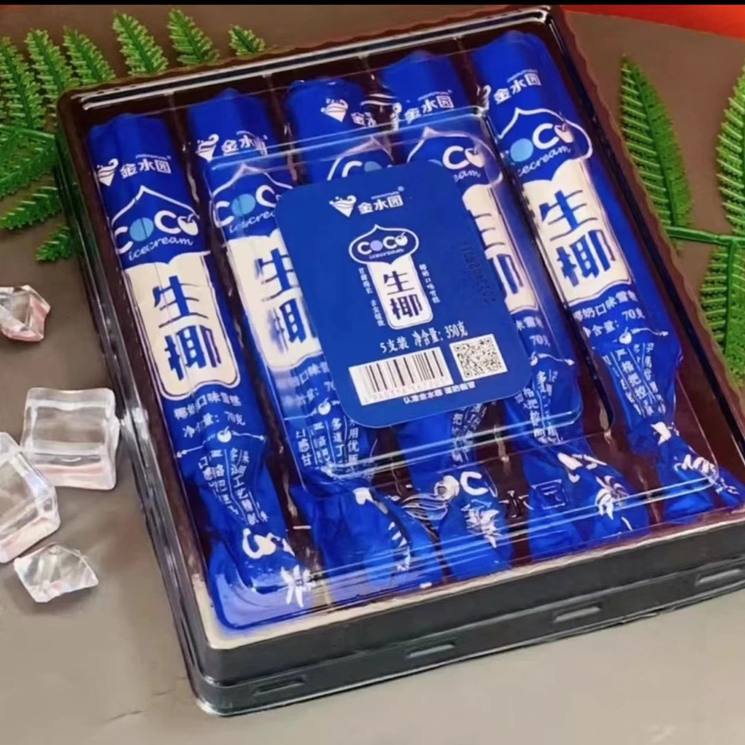 金水园 生椰椰奶口味雪糕 35克*10支/盒