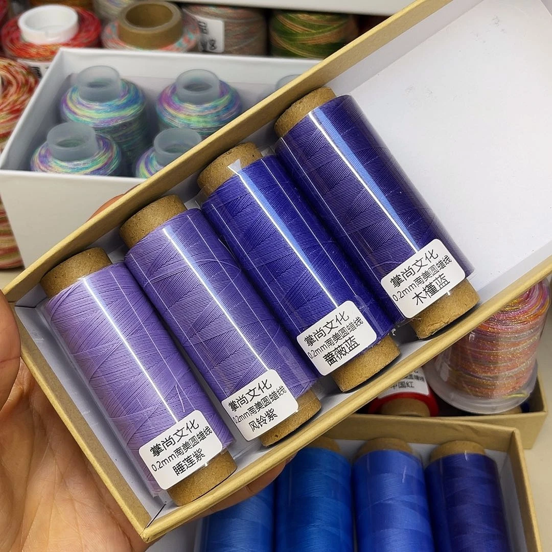 0.2圆蜡线紫色4个